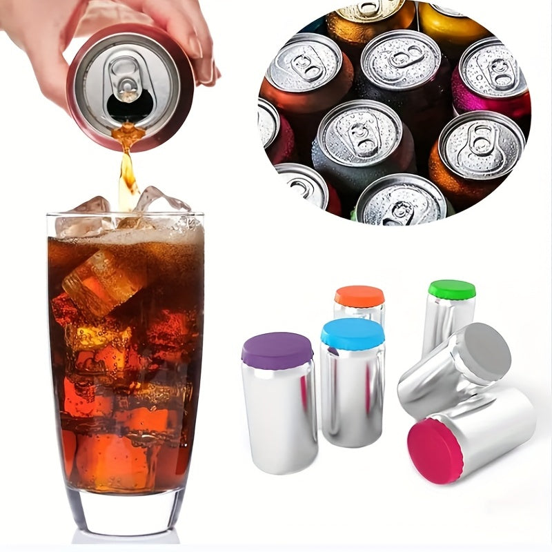 Siliconen blikafdichtingen in een set van 1 tot 6 stuks. Geschikt voor standaard frisdrank-, bier-, sap- en colablikjes. BPA-vrij en herbruikbaar voor een stofdichte en lekvrije afdichting. Beschermt en behoudt de frisheid van uw drankjes.