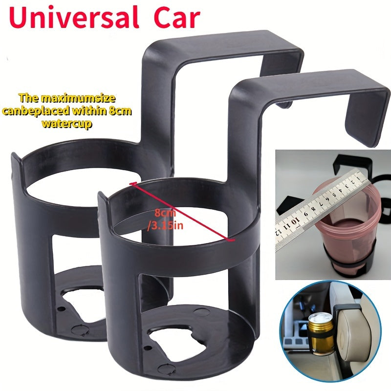 Ontdek onze Universele Auto Bekerhouder - perfect voor onderweg! Makkelijk op te hangen aan je auto- of vrachtwagenraam, houdt je drankjes stevig op hun plek, zelfs op hobbelige wegen.