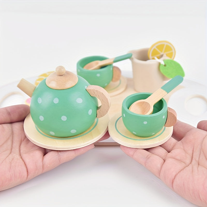 Duik in de betoverende wereld van het Afternoon Tea Fantasiespel met onze Simulatieve Afternoon Tea Set kinderspeelgoedset!