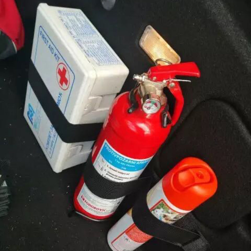 Vaste Nylon Riem voor Kofferbak Opslag Brandblusser - Handige Bevestigingsriem voor Kofferbak Organizer in de Auto