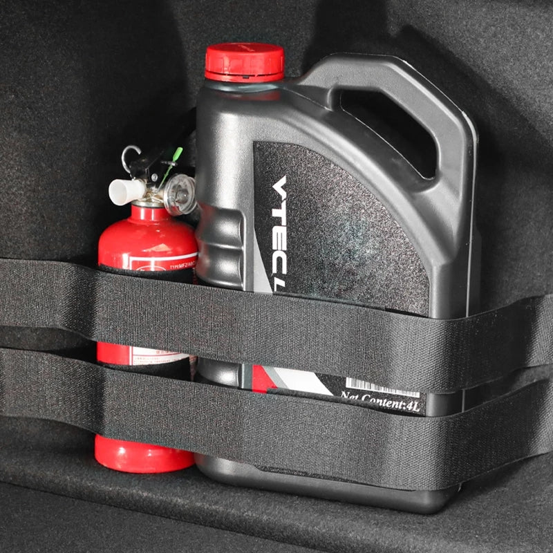 Vaste Nylon Riem voor Kofferbak Opslag Brandblusser - Handige Bevestigingsriem voor Kofferbak Organizer in de Auto