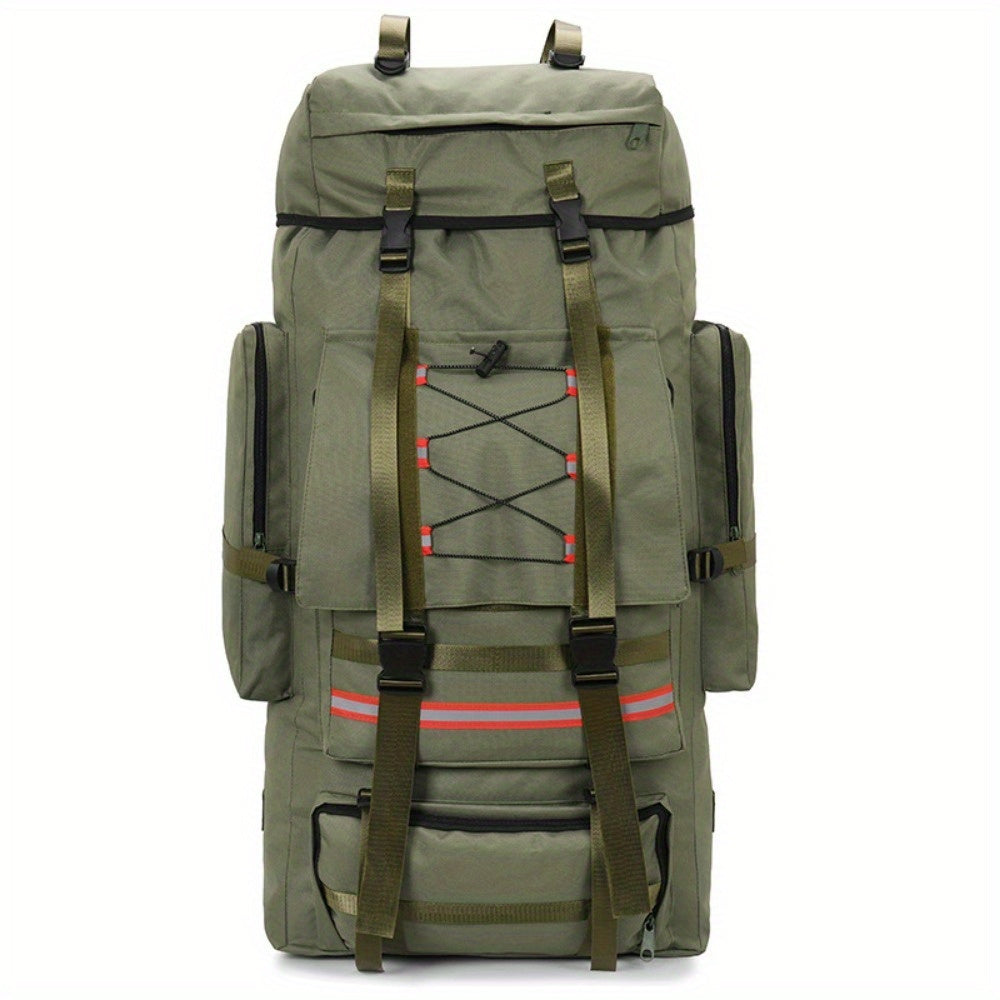 Extra Grote Rugzak: Ideale Outdoor Kampeerrugzak, Ruime Bagage- en Schoudertas voor Zowel Heren als Dames, Capaciteitsrijke Backpack
