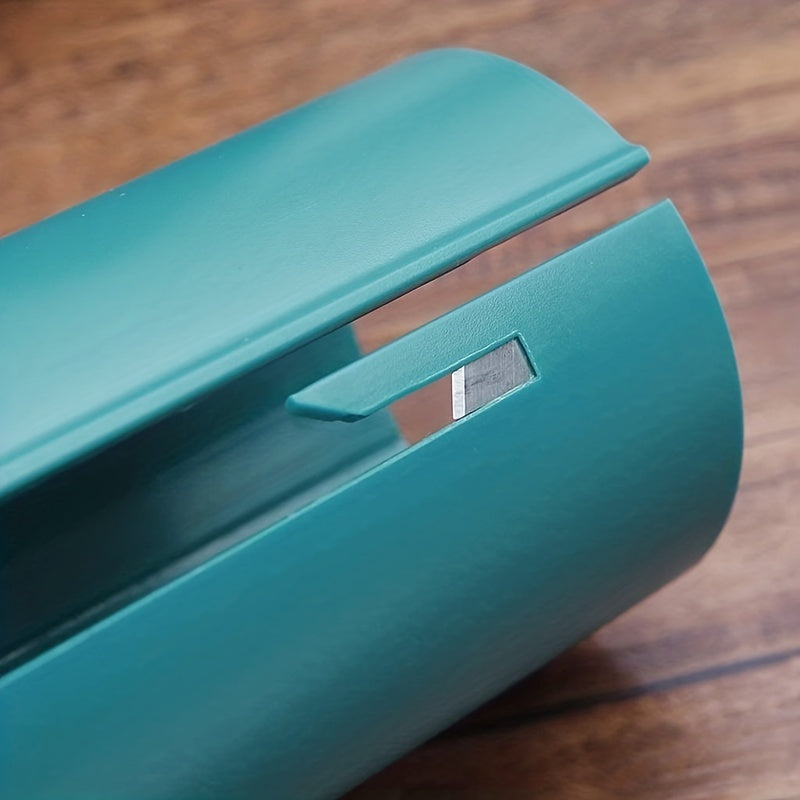 1pc Schuivende Cadeaupapiersnijder Snijgereedschap Snijdt De Perfecte Lijn Schuivende Inpakpapiersnijder