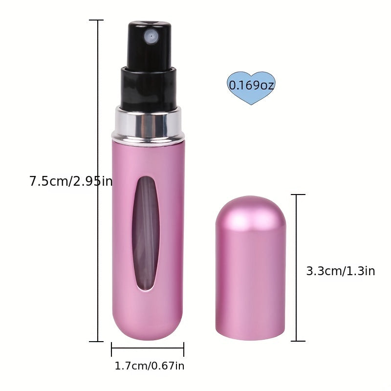Hervulbare parfumflacon in reisformaat - ideaal voor onderweg