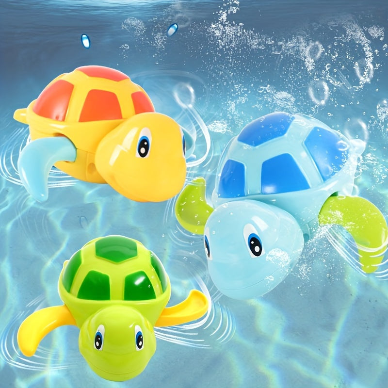 Geniet van de schattige Zwemmende Schildpad Bad Speelgoed - Een Ideaal Cadeau Voor Peuters Van 1-5 Jaar Oud!