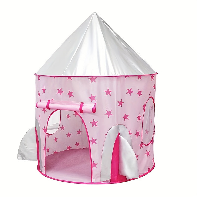 3 stuks Speelhuis Tent, Indoor Speelgoedhuis, Raketkasteel - Huishoudelijk Bed Artefact voor Kinderen, Baby Klein Huis - Perfect Verjaardagscadeau