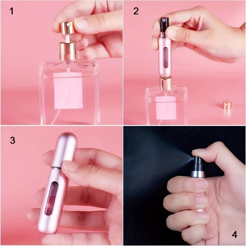 Hervulbare parfumflacon in reisformaat - ideaal voor onderweg