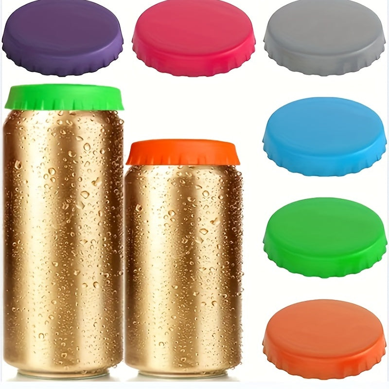 Siliconen blikafdichtingen in een set van 1 tot 6 stuks. Geschikt voor standaard frisdrank-, bier-, sap- en colablikjes. BPA-vrij en herbruikbaar voor een stofdichte en lekvrije afdichting. Beschermt en behoudt de frisheid van uw drankjes.
