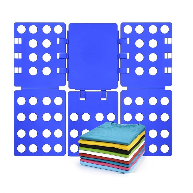 Blauw Kleding Vouwbord - Praktisch Vouwpaneel voor T-shirts, Handig voor Thuisopslag - Geschikt voor Volwassenen en Kinderen