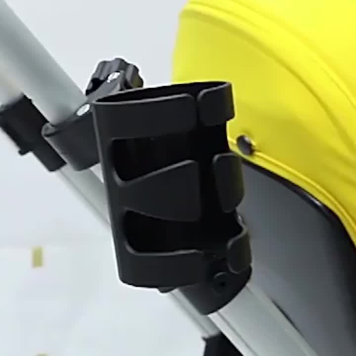 Bekerhouder voor kinderwagen, Draaibare Drinkflesrek voor Fietsen en Kinderwagens, Handige Accessoire
