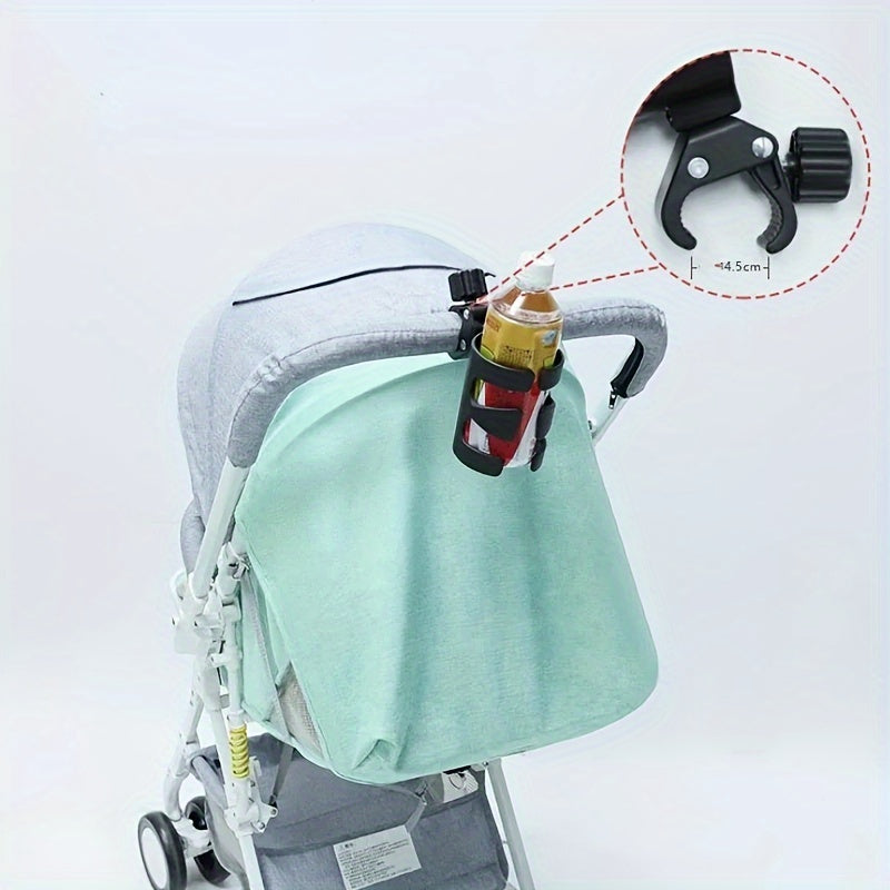 Bekerhouder voor kinderwagen, Draaibare Drinkflesrek voor Fietsen en Kinderwagens, Handige Accessoire
