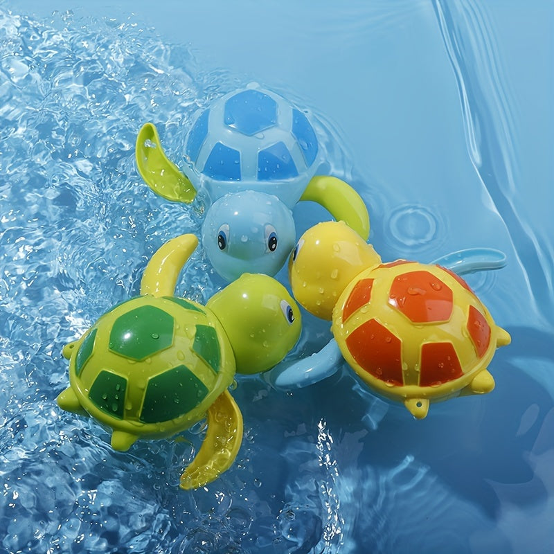 Geniet van de schattige Zwemmende Schildpad Bad Speelgoed - Een Ideaal Cadeau Voor Peuters Van 1-5 Jaar Oud!