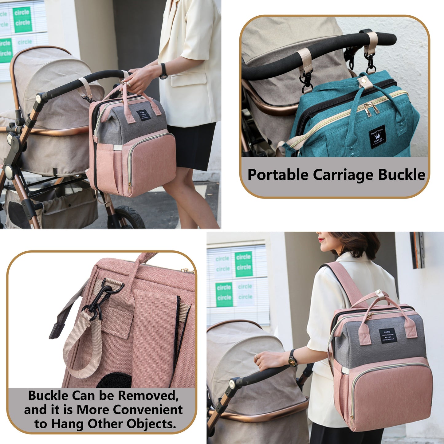 Ontdek onze trendy Luiertas Rugzak, ideaal voor moderne ouders onderweg. Met ingebouwd verschoonstation en royale opbergruimte, essentieel voor drukke dagen.