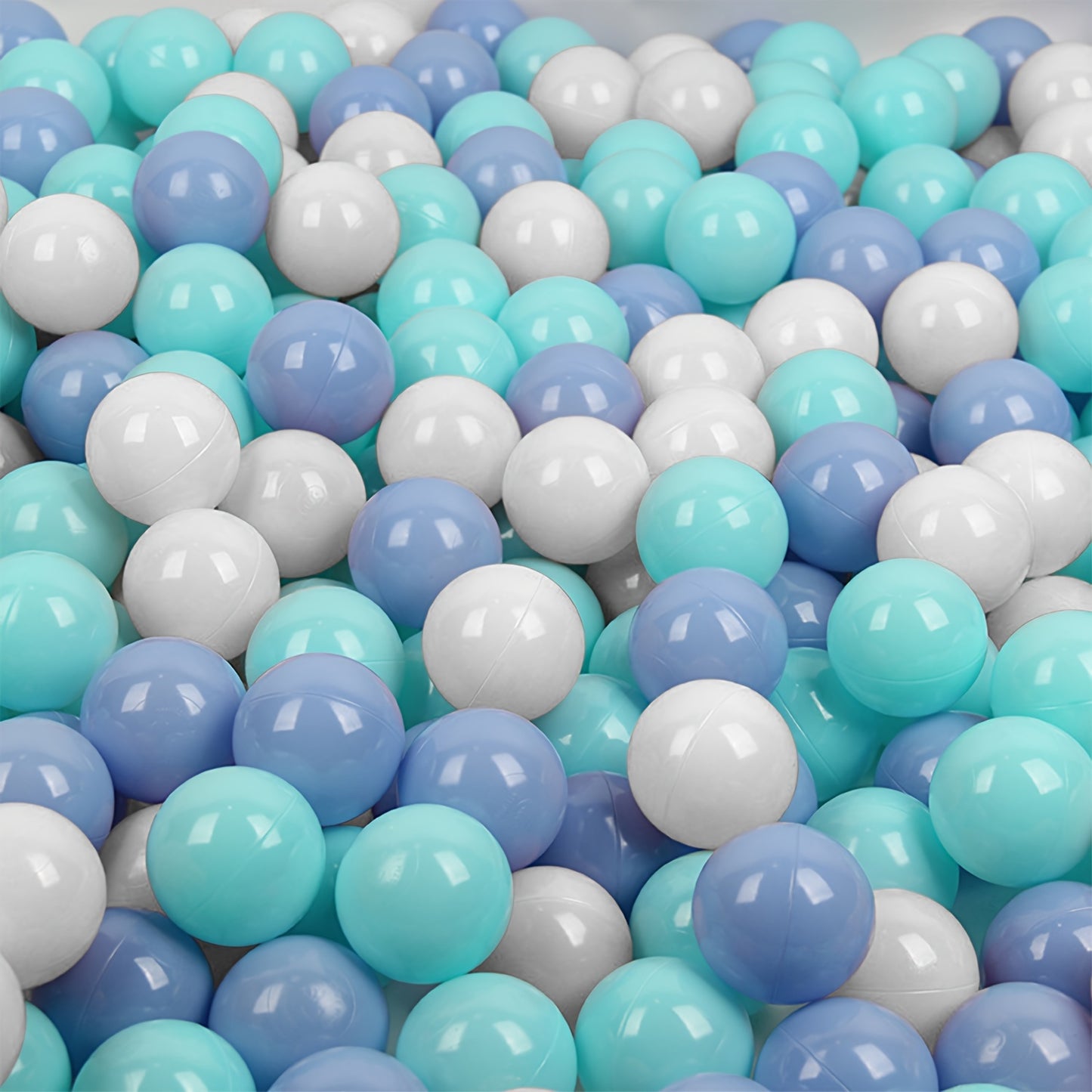 40 Schattige Ballen van 5,33 cm voor Baby's en Peuters! Veilig, Stevig en Vrij van Ftalaten en BPA voor Zorgeloos Spelen in Speelhuizen en Babyzwembaden!