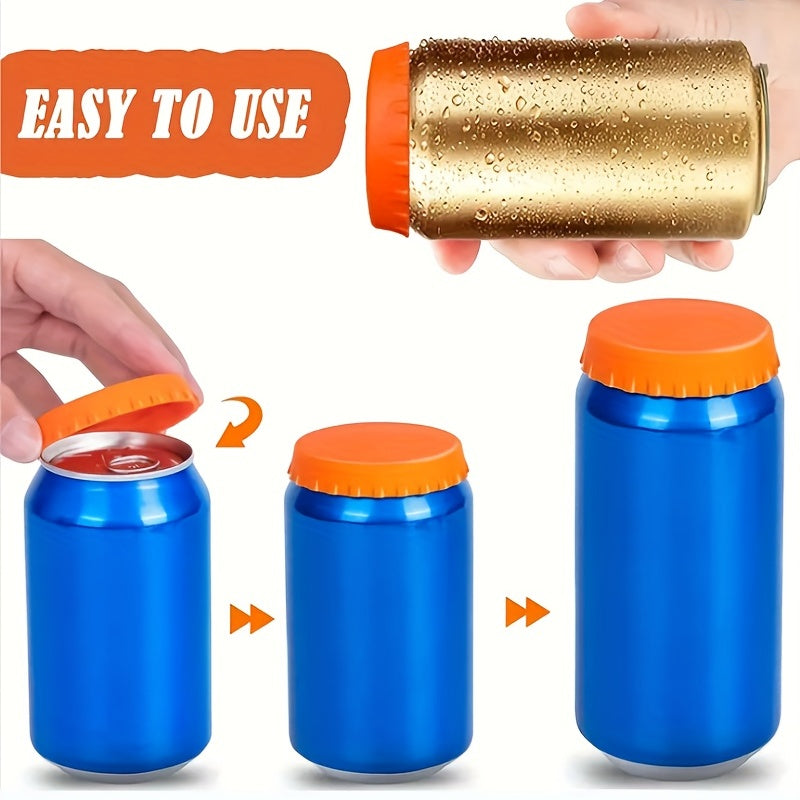 Siliconen blikafdichtingen in een set van 1 tot 6 stuks. Geschikt voor standaard frisdrank-, bier-, sap- en colablikjes. BPA-vrij en herbruikbaar voor een stofdichte en lekvrije afdichting. Beschermt en behoudt de frisheid van uw drankjes.