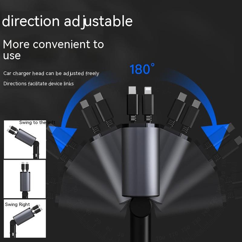 VoltBoost™ | 4-in-1 Snel, Handig, Veelzijdige Autolader