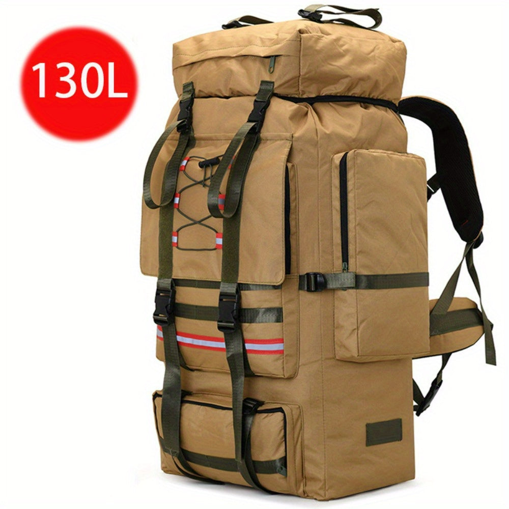 Extra Grote Rugzak: Ideale Outdoor Kampeerrugzak, Ruime Bagage- en Schoudertas voor Zowel Heren als Dames, Capaciteitsrijke Backpack