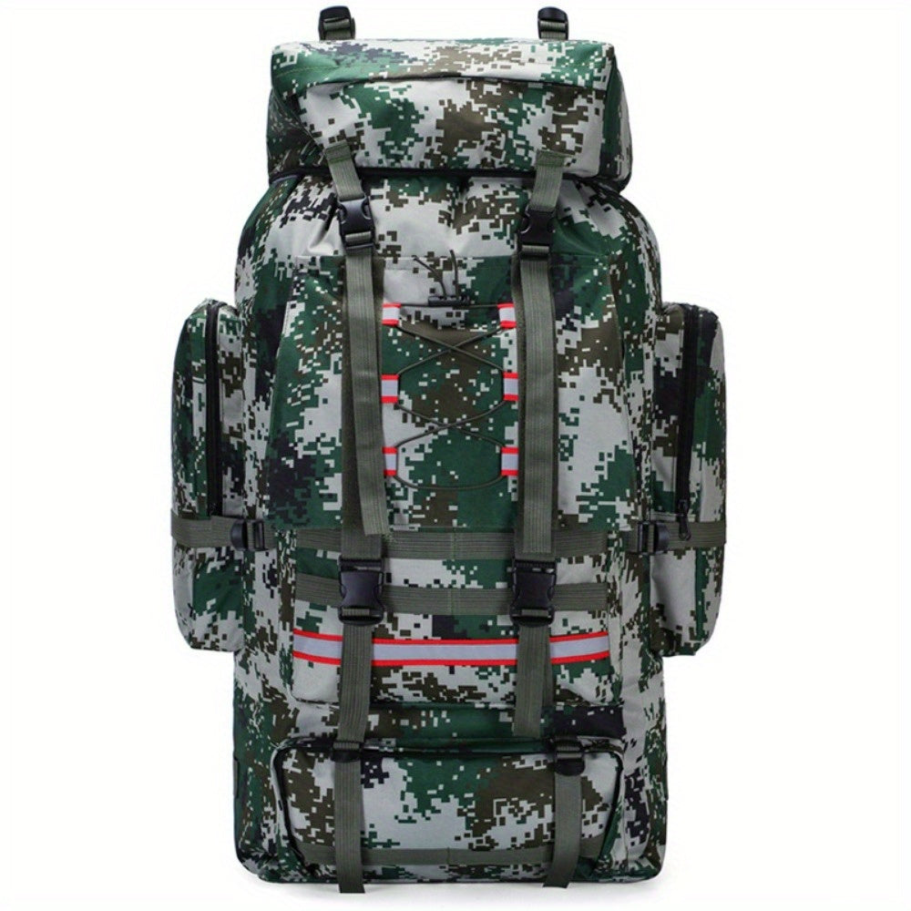 Extra Grote Rugzak: Ideale Outdoor Kampeerrugzak, Ruime Bagage- en Schoudertas voor Zowel Heren als Dames, Capaciteitsrijke Backpack