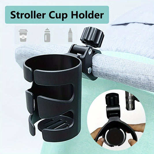 Bekerhouder voor kinderwagen, Draaibare Drinkflesrek voor Fietsen en Kinderwagens, Handige Accessoire
