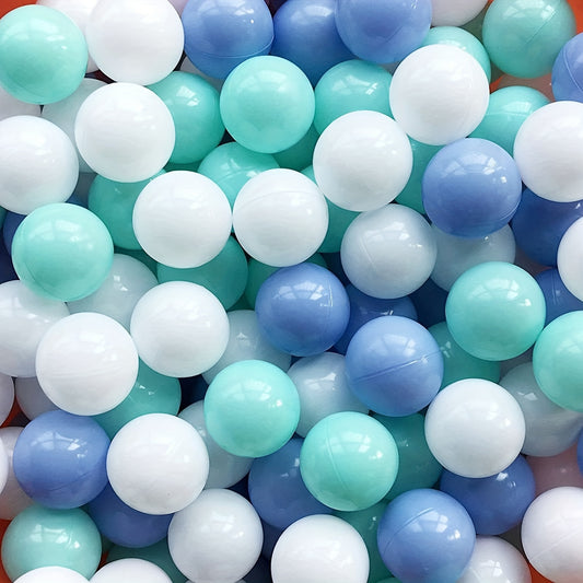 40 Schattige Ballen van 5,33 cm voor Baby's en Peuters! Veilig, Stevig en Vrij van Ftalaten en BPA voor Zorgeloos Spelen in Speelhuizen en Babyzwembaden!
